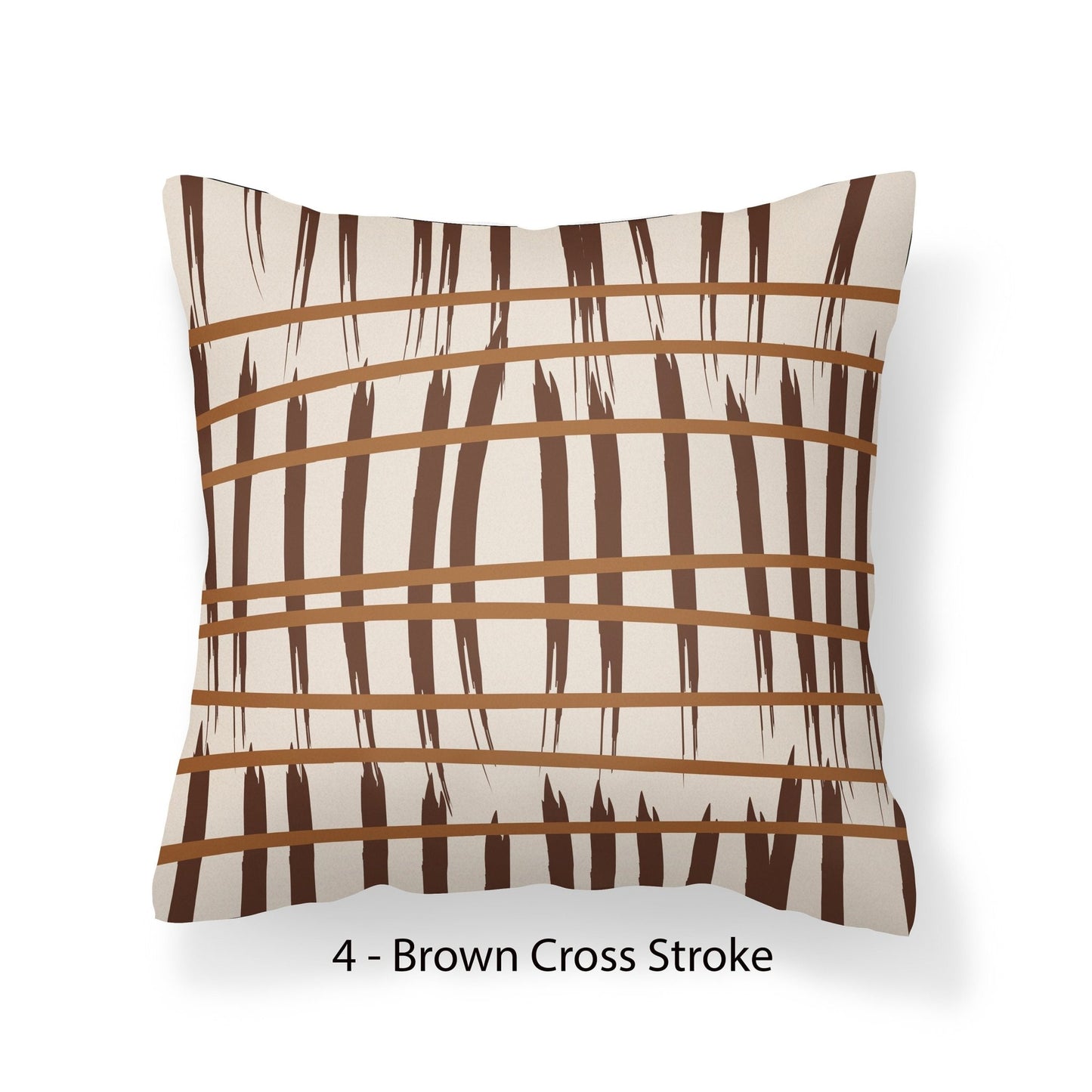 Tan Pillow Cases - Neutral Brown, Tan and Black