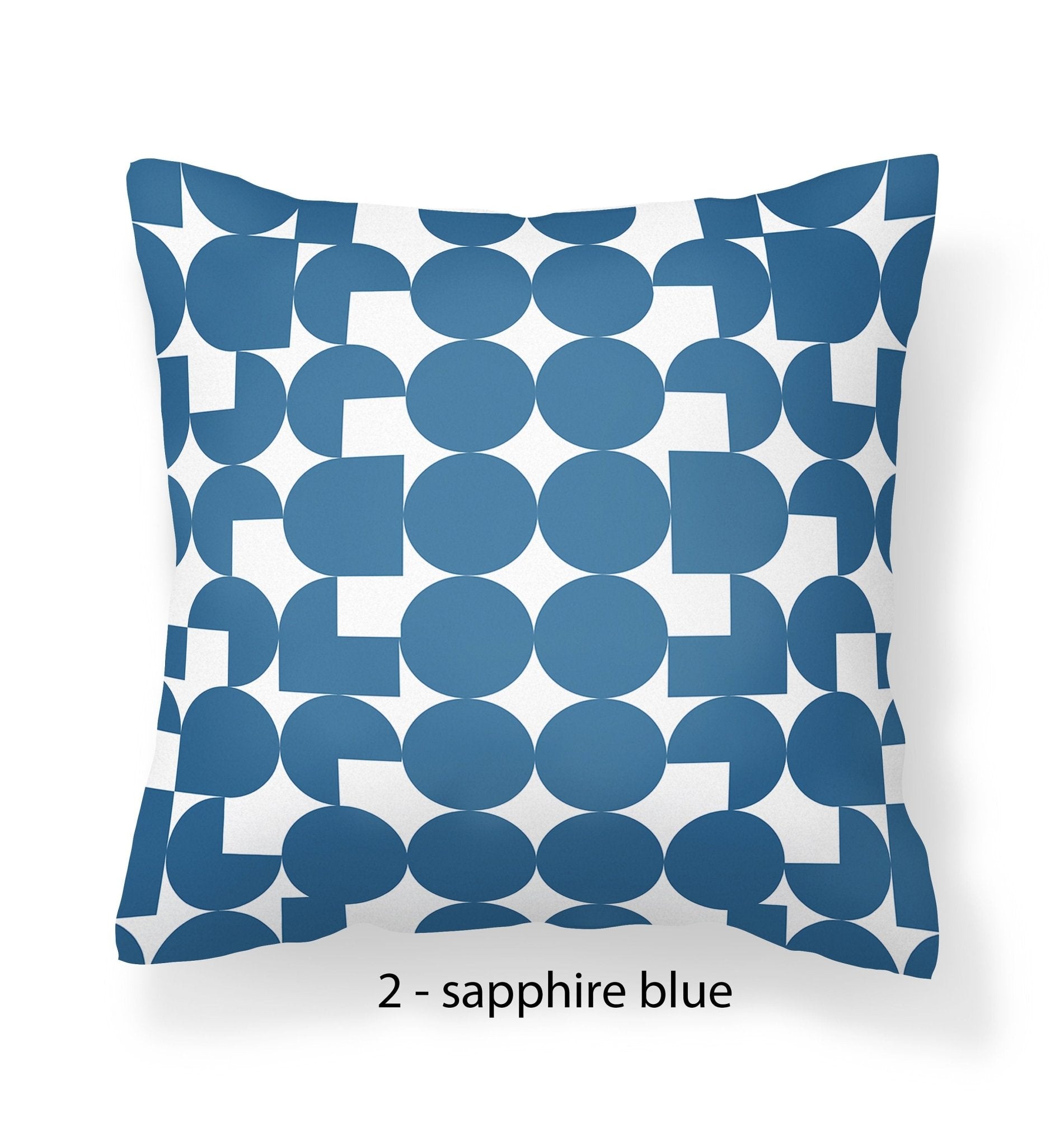 Sapphire Blue Pillow