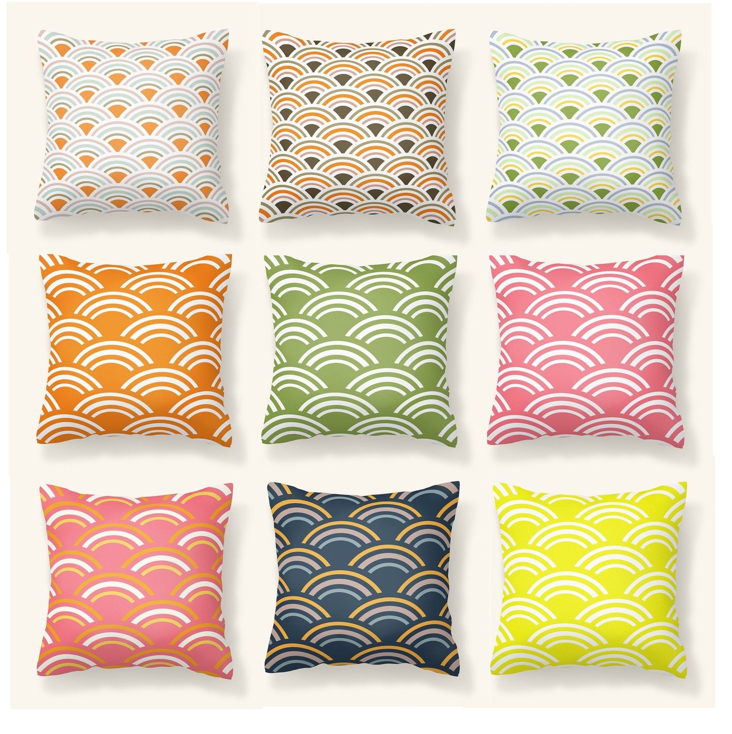 Colorful Modern Outdoor Pillows
