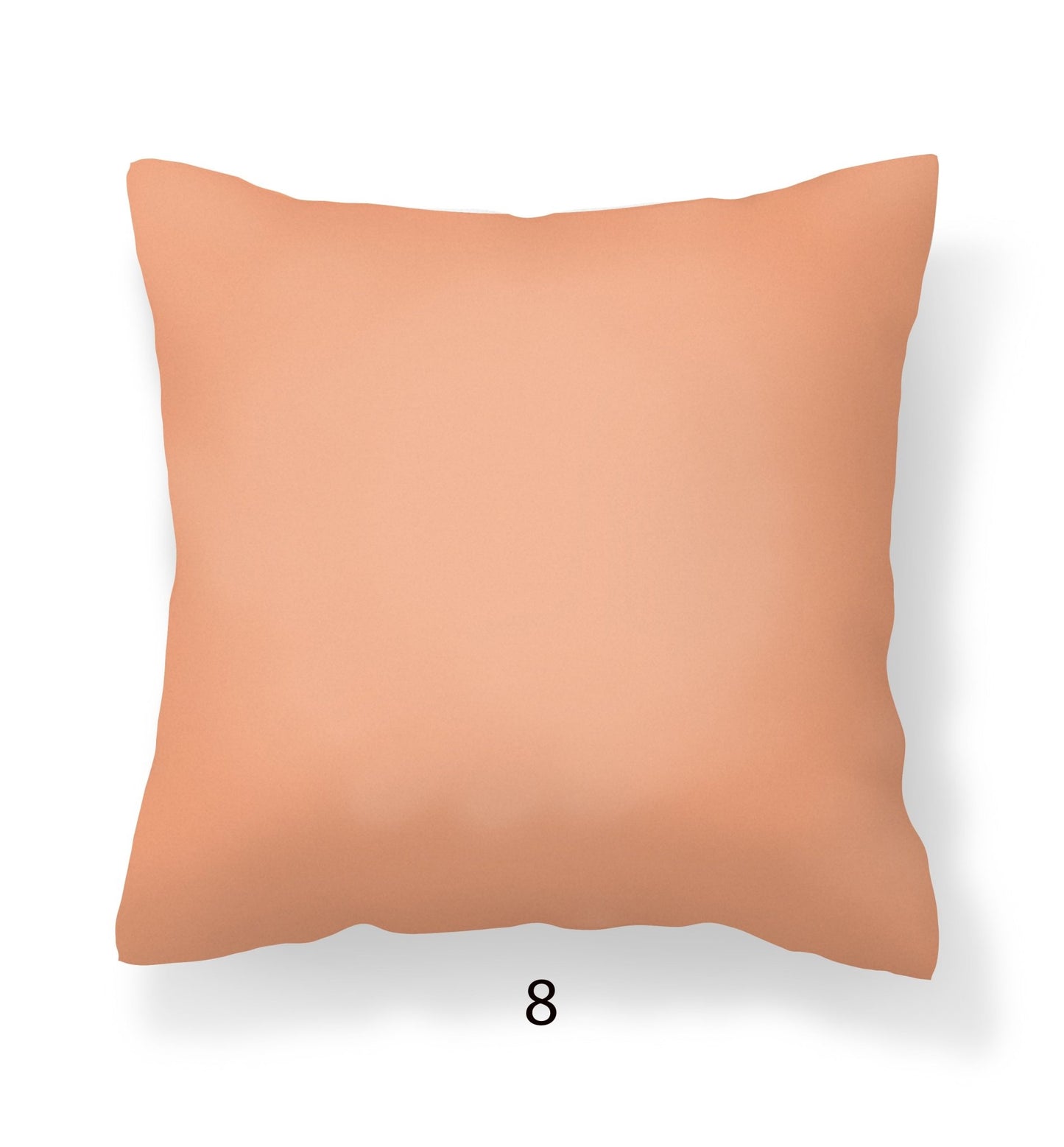 Peach Pillow Covers - Mint Green and Peach Mix and Match Pillow Cases