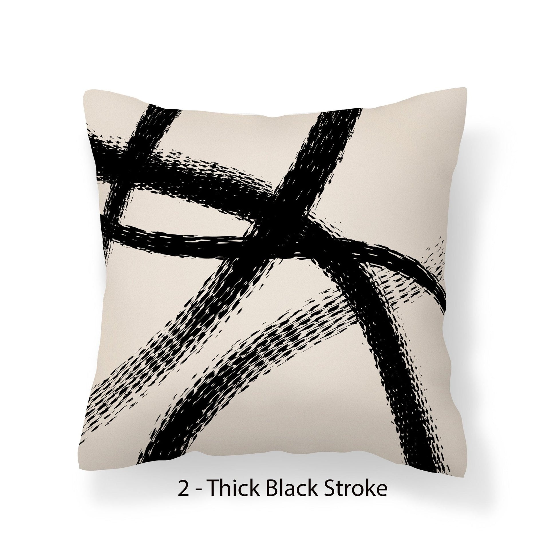 Tan Pillows with Black